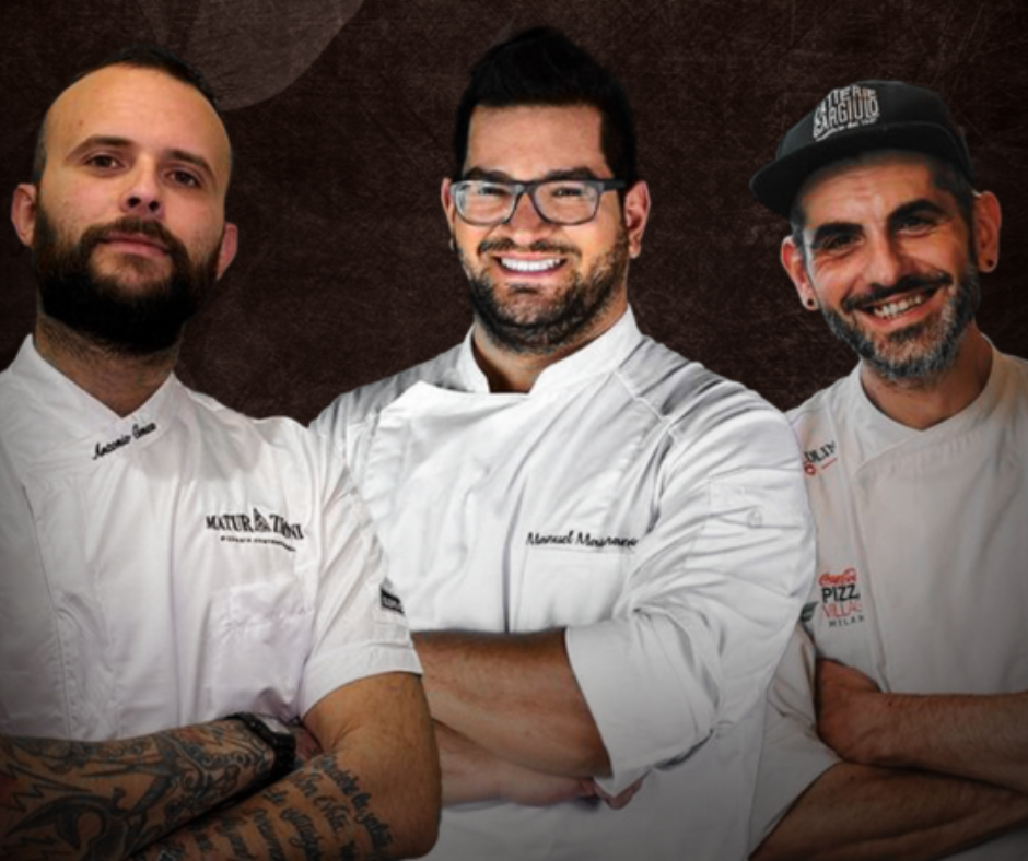 Itinerario di Pizza, seconda tappa della serata a sei mani